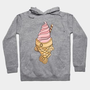 Kawaii Strawberry Filled Tayaki Hoodie